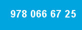 978 066 67 25
